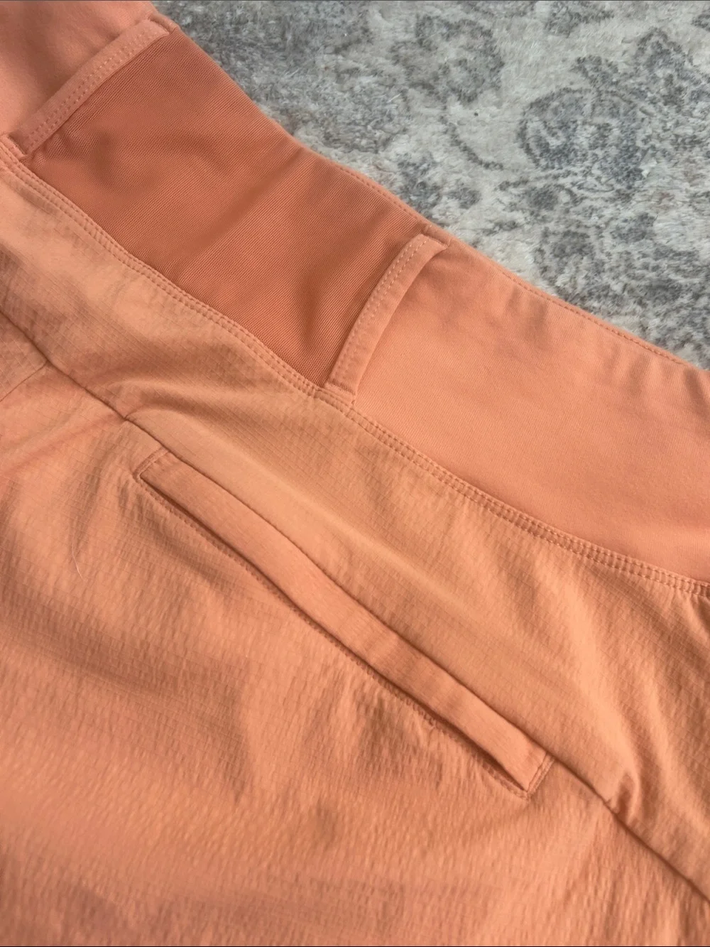 Athleta Trekkie North Short In Orange Size 16 - Picture 5 of 8